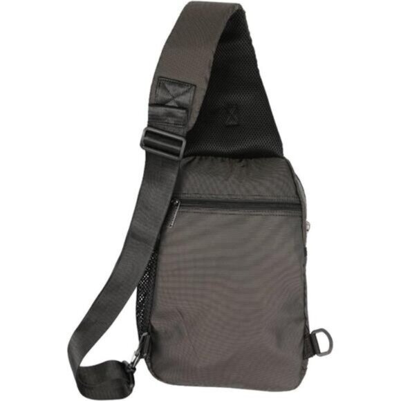 Sling Bag Chest Bag, Black - Picture 4 of 7